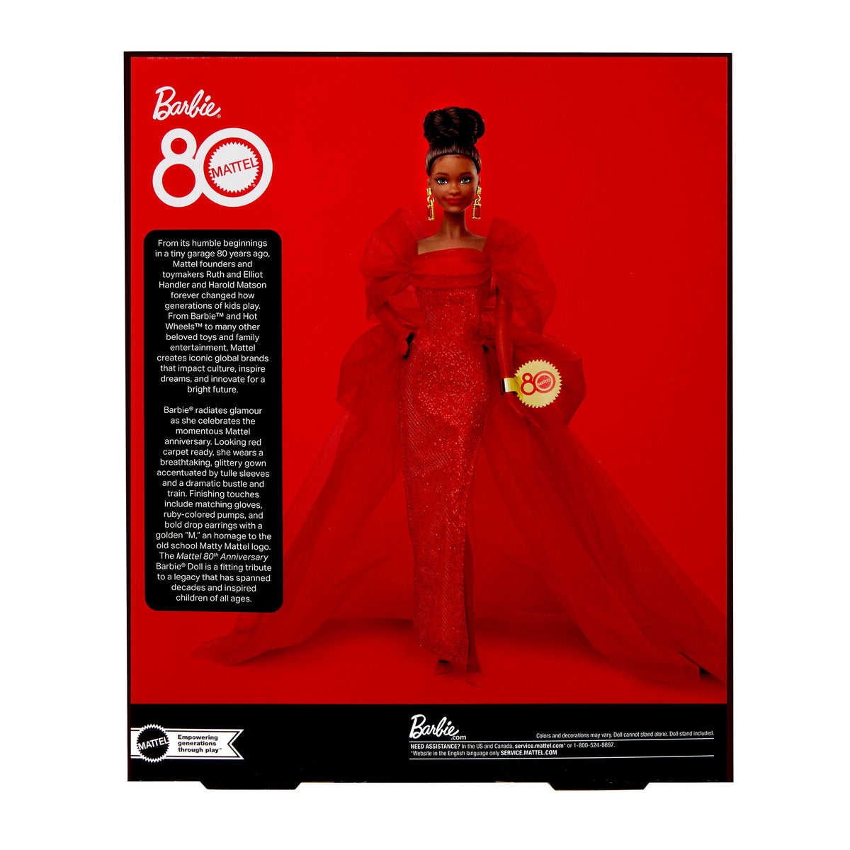 Barbie Mattel 80th Anniversary Doll – Brunette