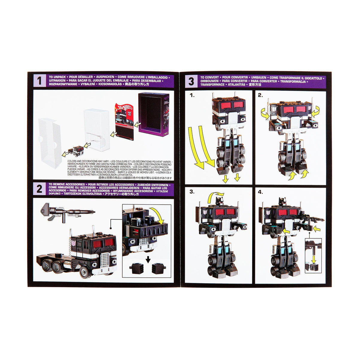 Hot Wheels Transformers Nemesis Prime