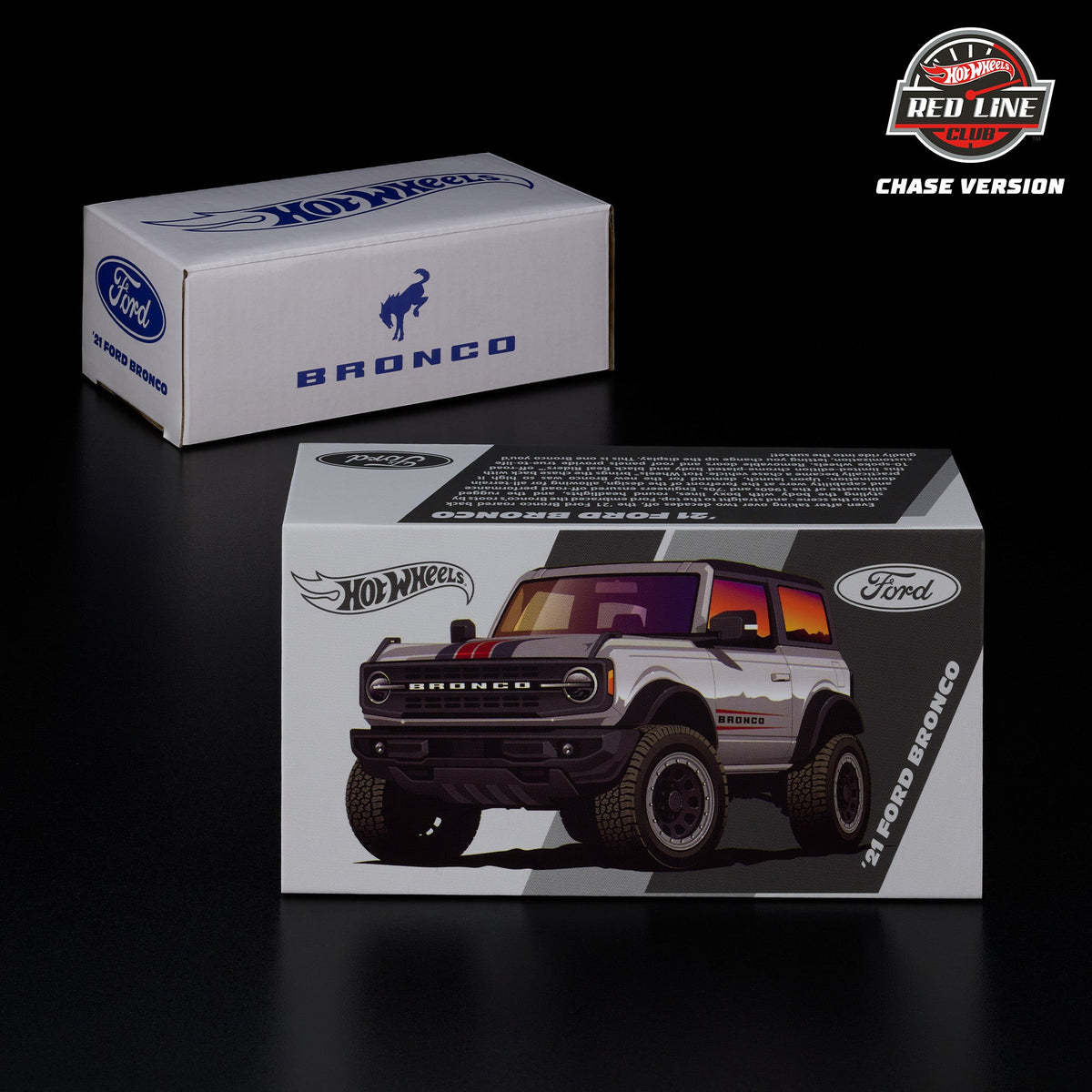 Hot Wheels RLC Exclusive ’21 Ford Bronco - Standard OR Chase Variant (Randomized)