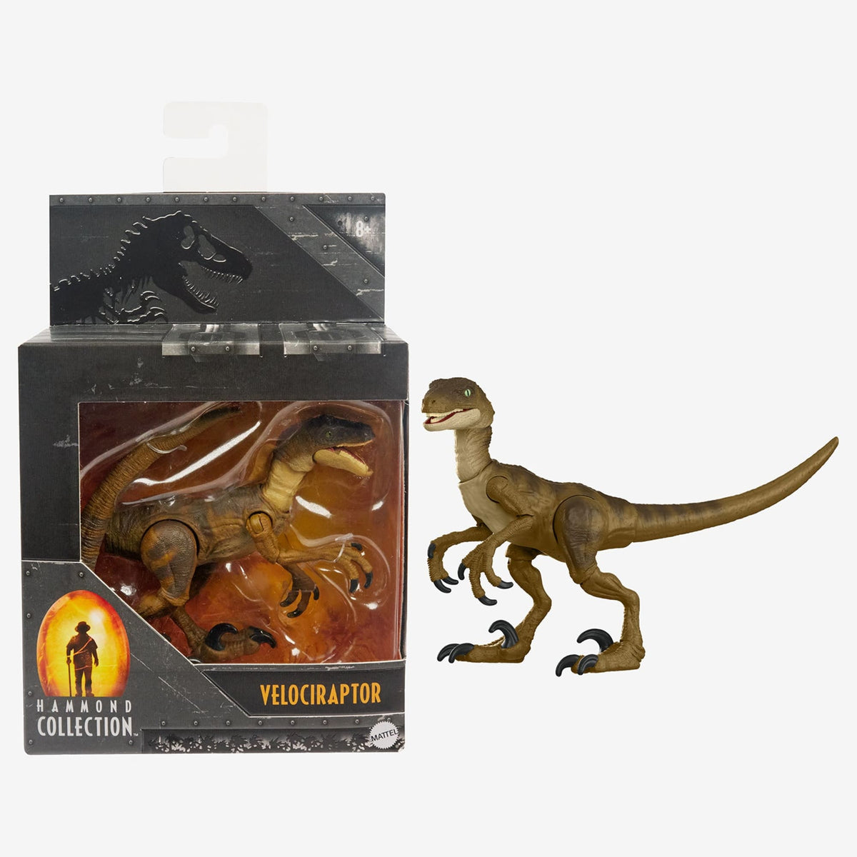 Jurassic World Hammond Collection Velociraptor Figure