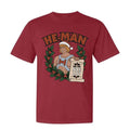 Masters of the Universe He Man Nice List Red T-shirt