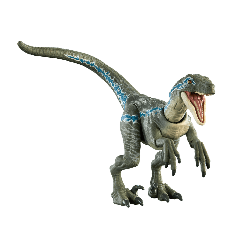 Jurassic World Hammond Collection Velociraptor Blue Dinosaur Figure