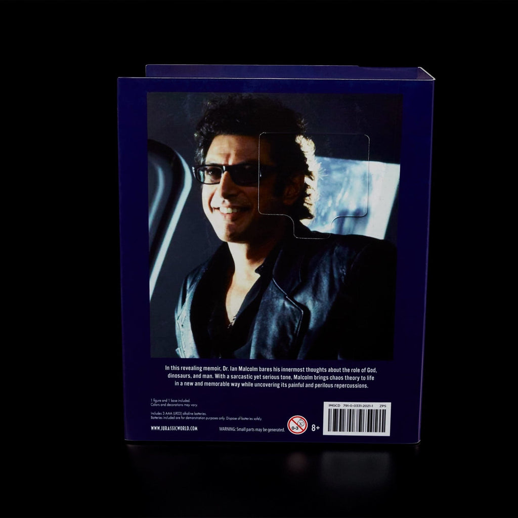 Jurassic Park Chaos Theory Dr. Ian Malcolm Figure