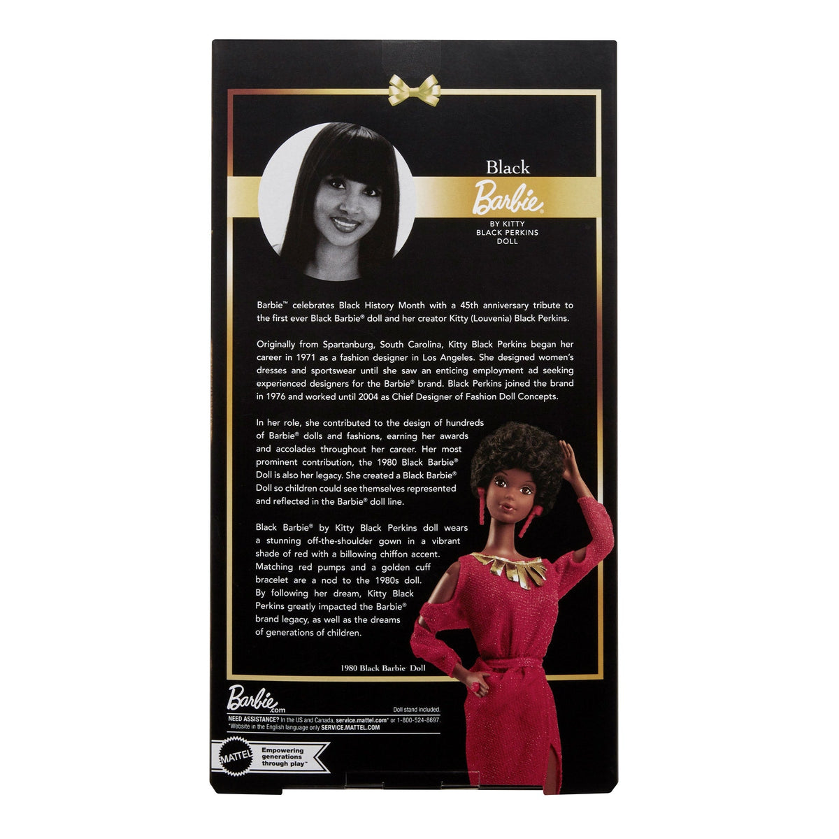 Black Barbie by Kitty Black Perkins Doll