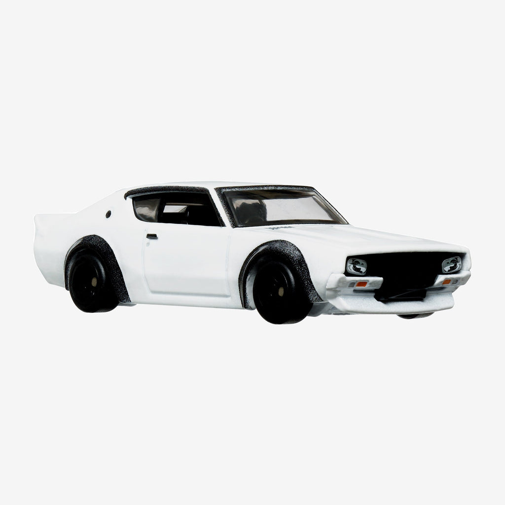 Hot Wheels Premium Collector Set, 3 Nissan Skyline Cars & 1 Transporter