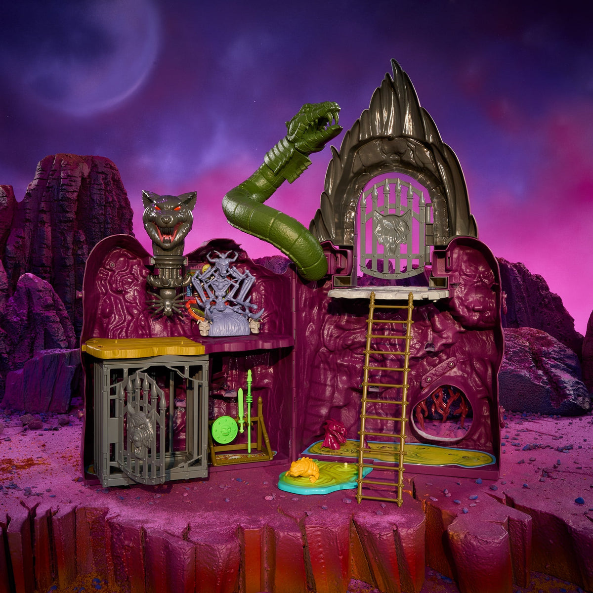 Masters of the Universe Origins Snake Mountain Playset