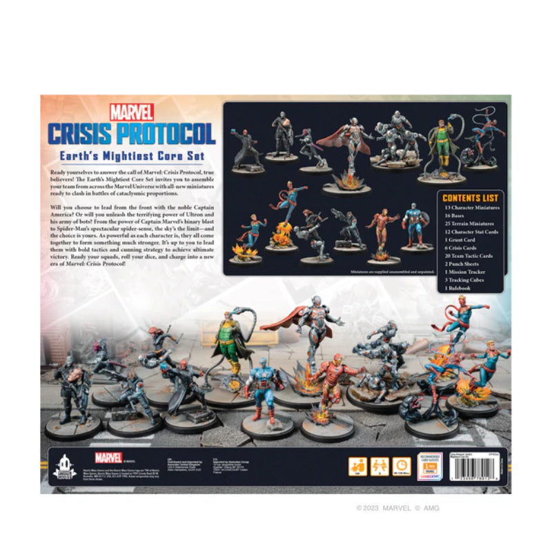 Marvel Crisis Protocol Miniatures Game Earth's Mightiest Core Set