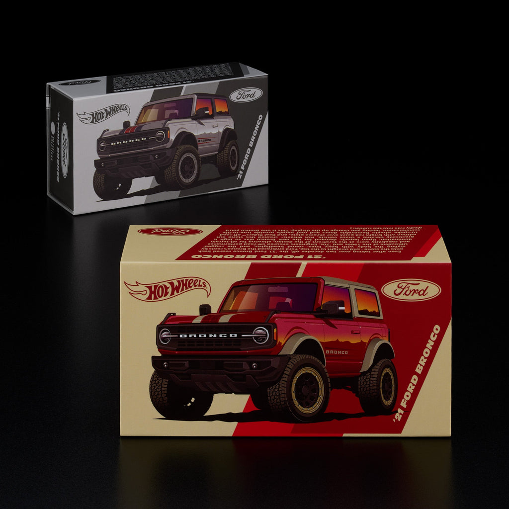 Hot Wheels RLC Exclusive ’21 Ford Bronco - Standard OR Chase Variant (Randomized)