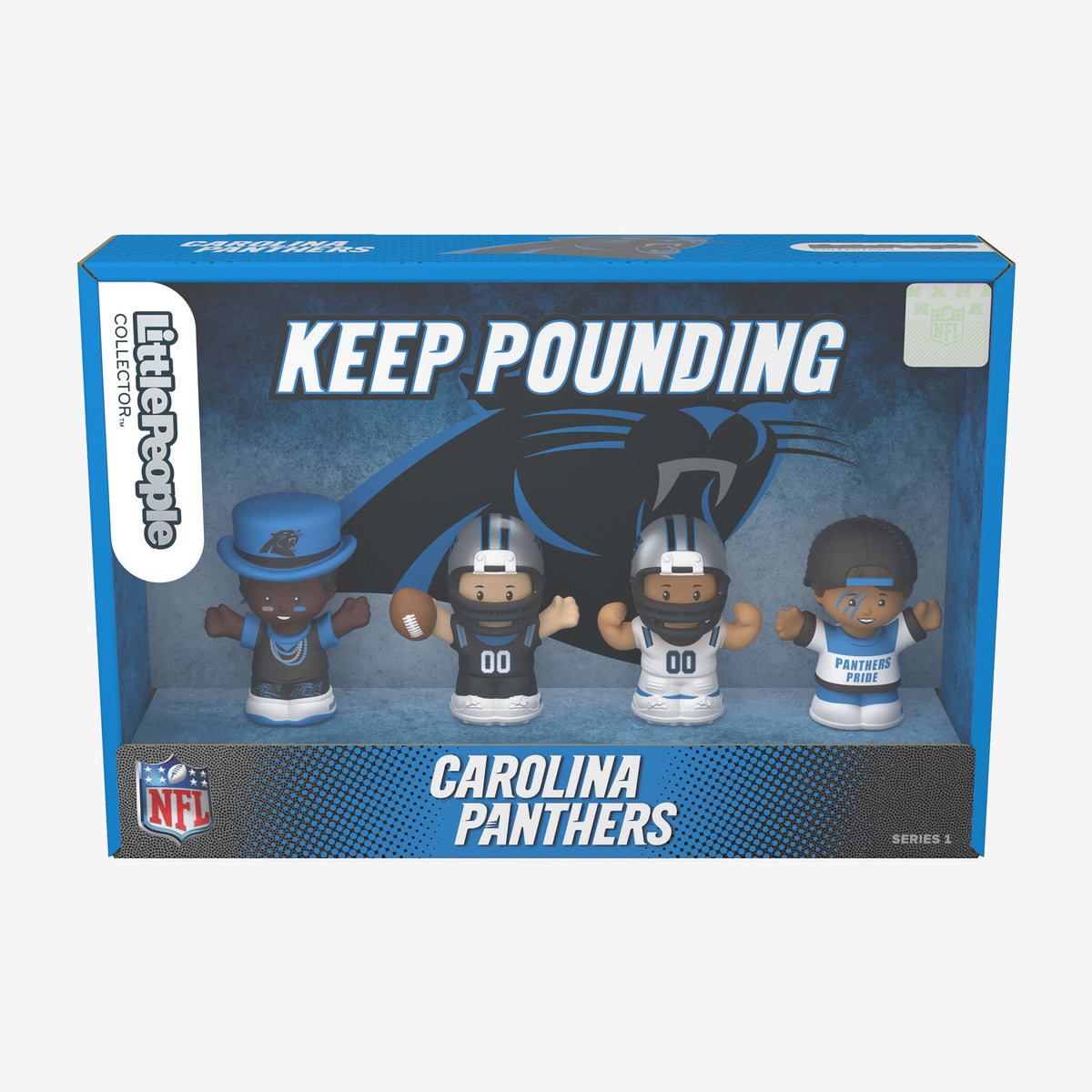 Little People Collector x NFL Carolina Panthers Set