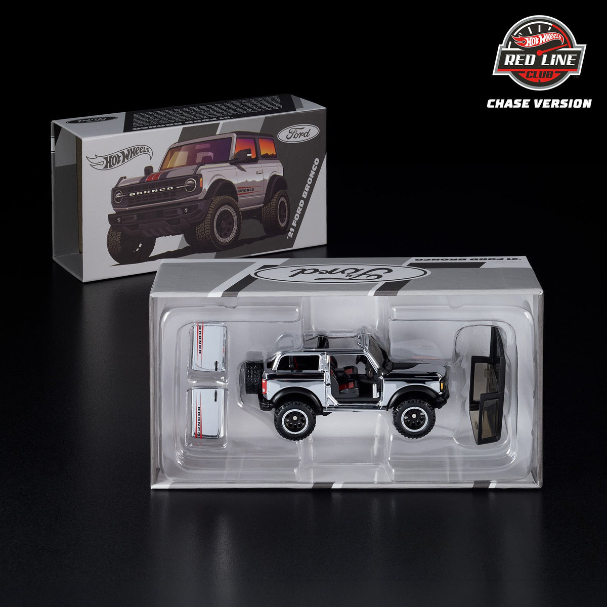 Hot Wheels RLC Exclusive ’21 Ford Bronco - Standard OR Chase Variant (Randomized)