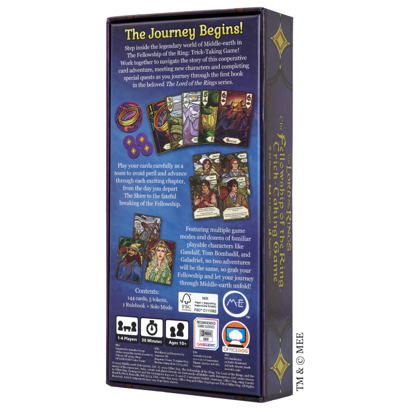 The Fellowship of the Ring Trick-Taking Game