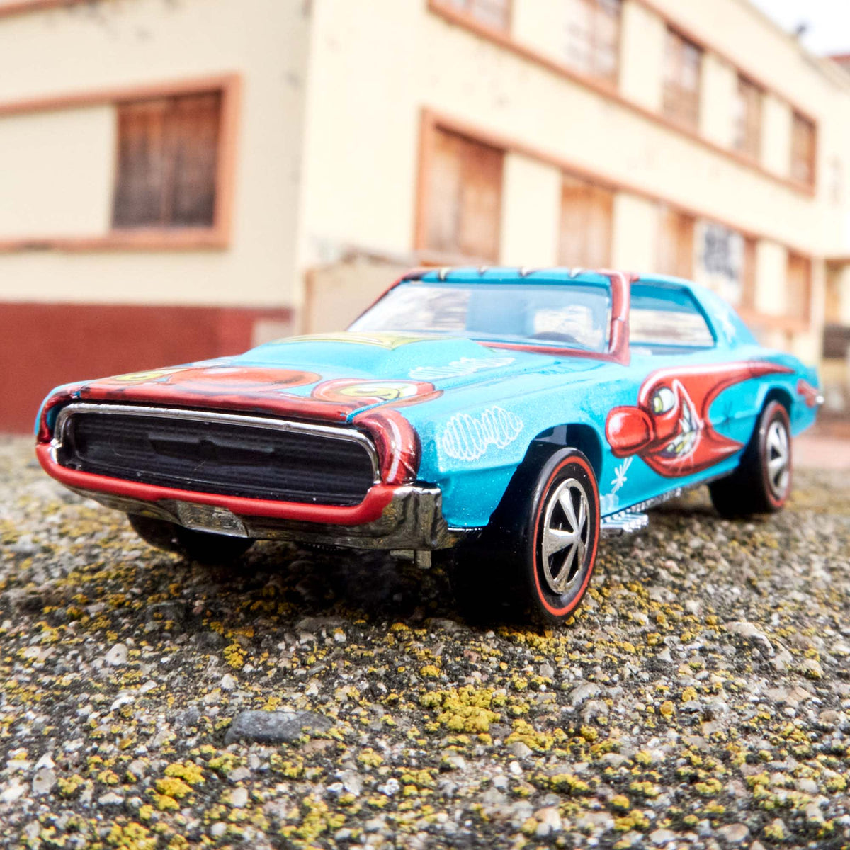 Hot Wheels x Kenny Scharf Signed Custom T-Bird