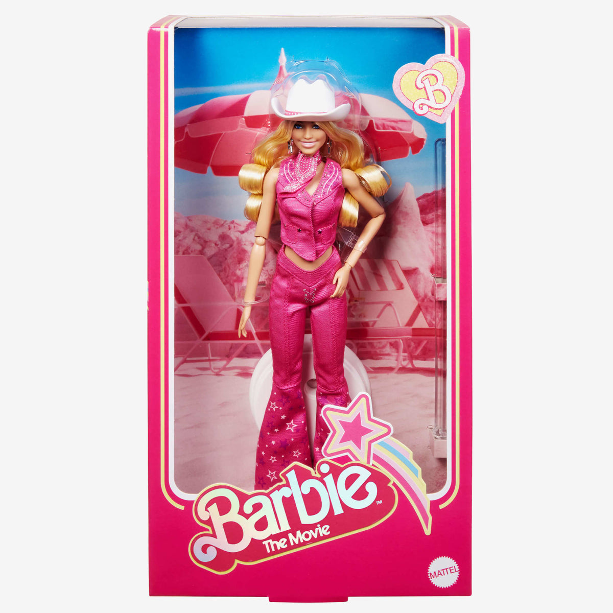 Barbie in Pink Western Outfit – Barbie The Movie