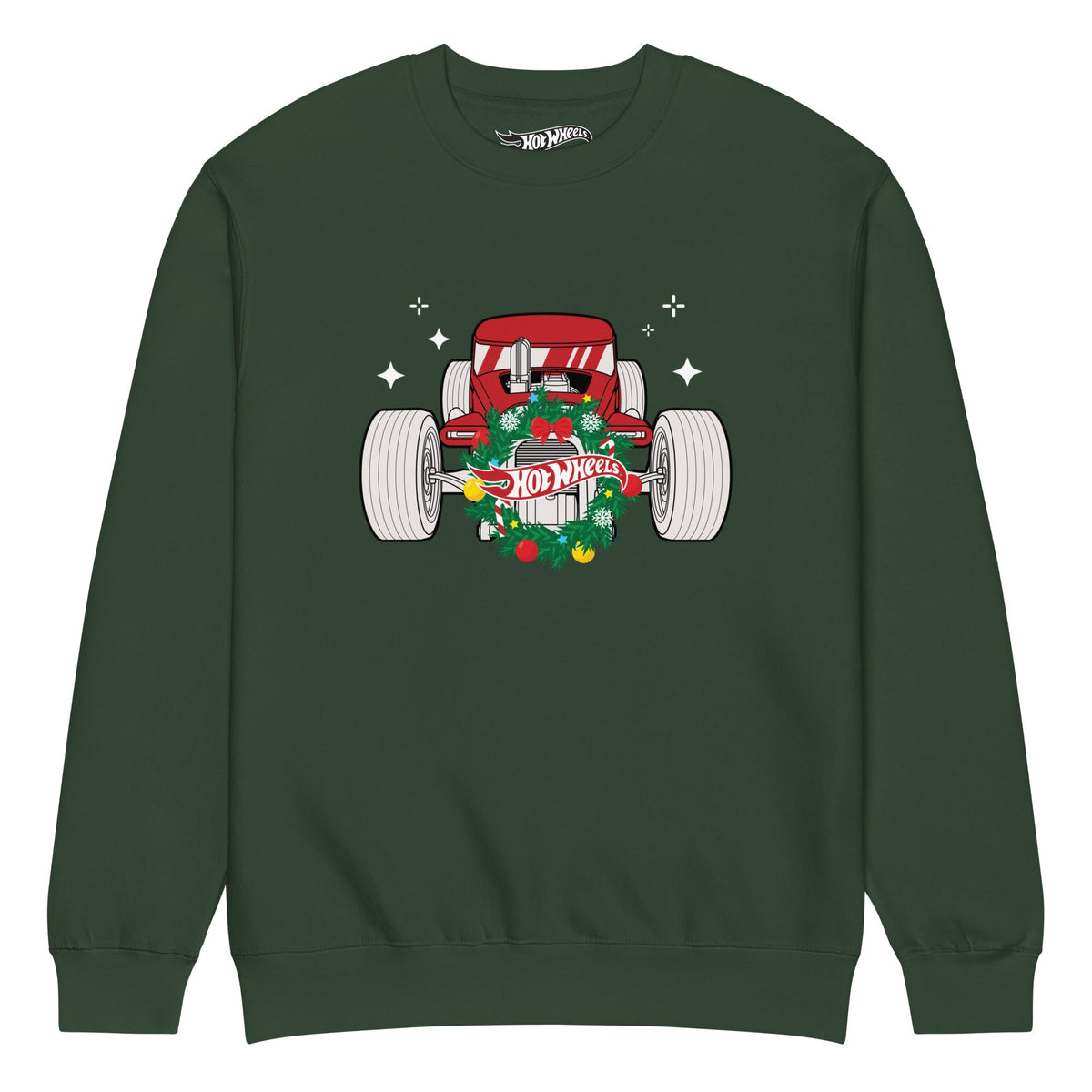 Hot Wheels Holidays Green Sweatshirt