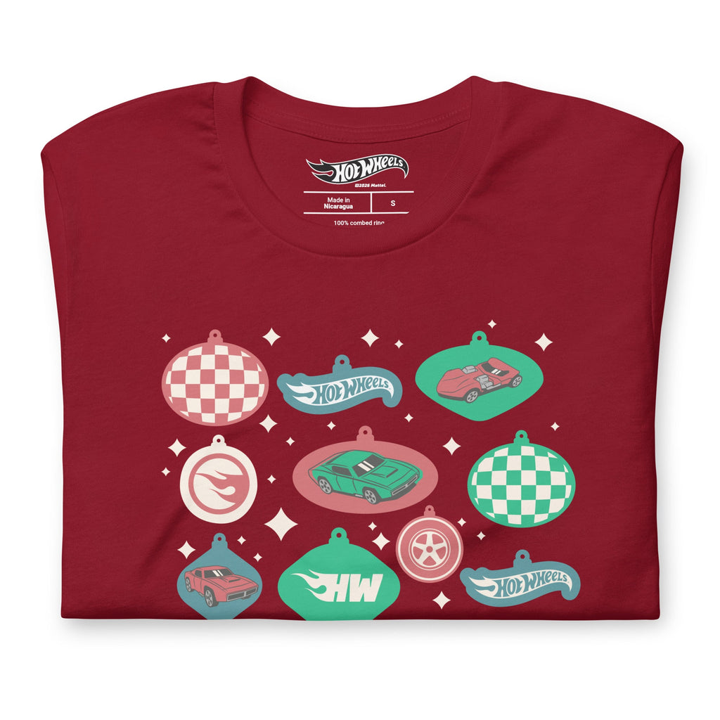 Hot Wheels Ornaments Red T-shirt