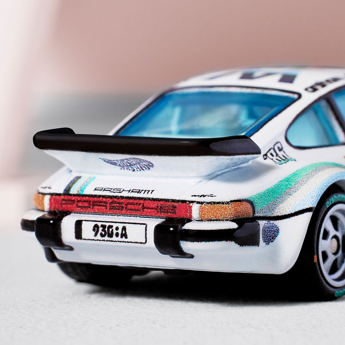 Hot Wheels x Daniel Arsham Livery Porsche 930A