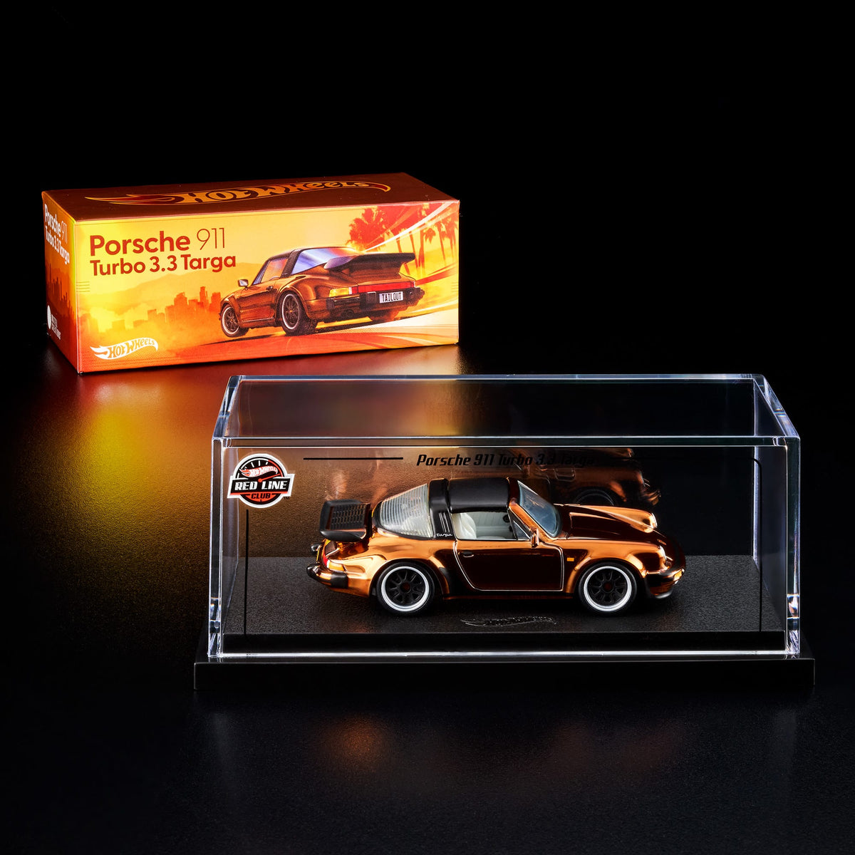 Hot Wheels RLC Exclusive 1988 Porsche 911 Targa Turbo - Standard OR Chase Variant (Randomized)