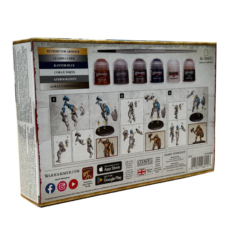 Warhammer Age of Sigmar Stormcast Eternals Paint Set