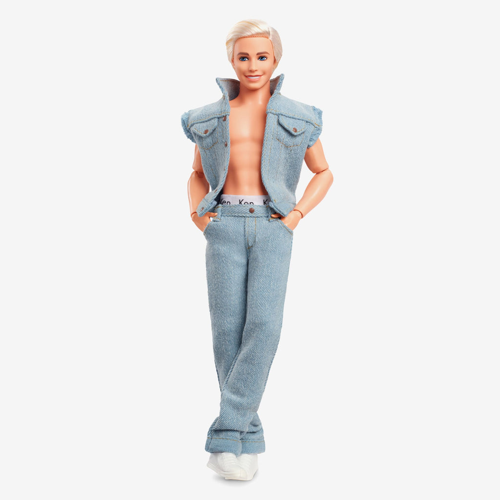 Ken Doll Wearing Denim Matching Set – Barbie The Movie