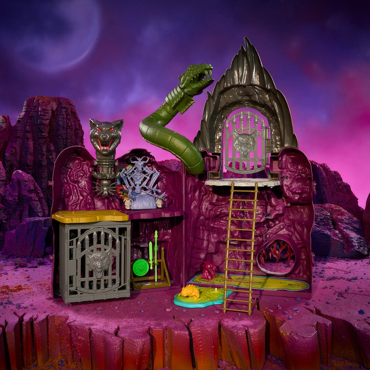 Masters of the Universe Origins Snake Mountain Playset