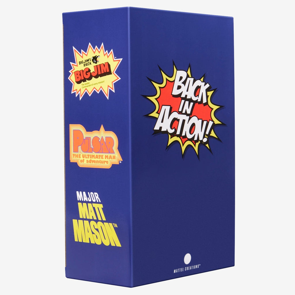 Back in Action! Major Matt Mason Big Jim & Pulsar Figures